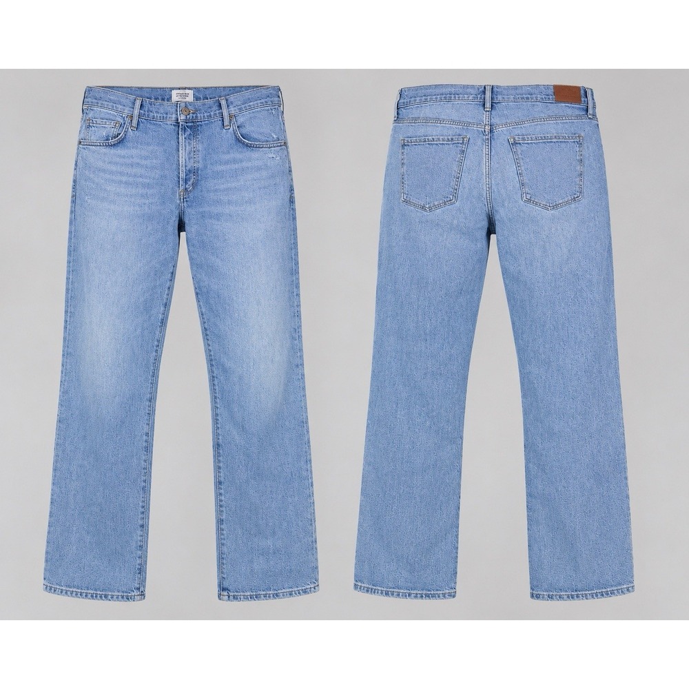 Citizens Of Humanity Emerson Jeans Women 31x26.5 Blue Slim Boyfriend BUTTON FLY